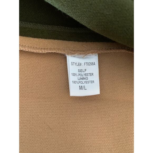 Dolls kill rehab lab womens medium large grunge colorblock trench coat nwt - Picture 6 of 7